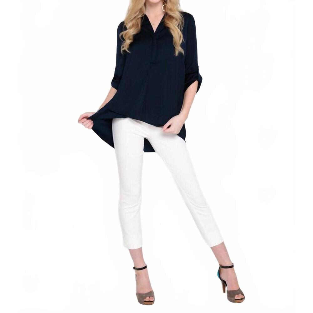 NEW RENUAR pull on skinny pant in carbon